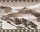 Da sinistra a destra:diramazione s-o della cresta del Giogo Alto sull' Ortles con i Coni di Ghiacciaio, la Punta Thurwieser e la Cima Trafoi